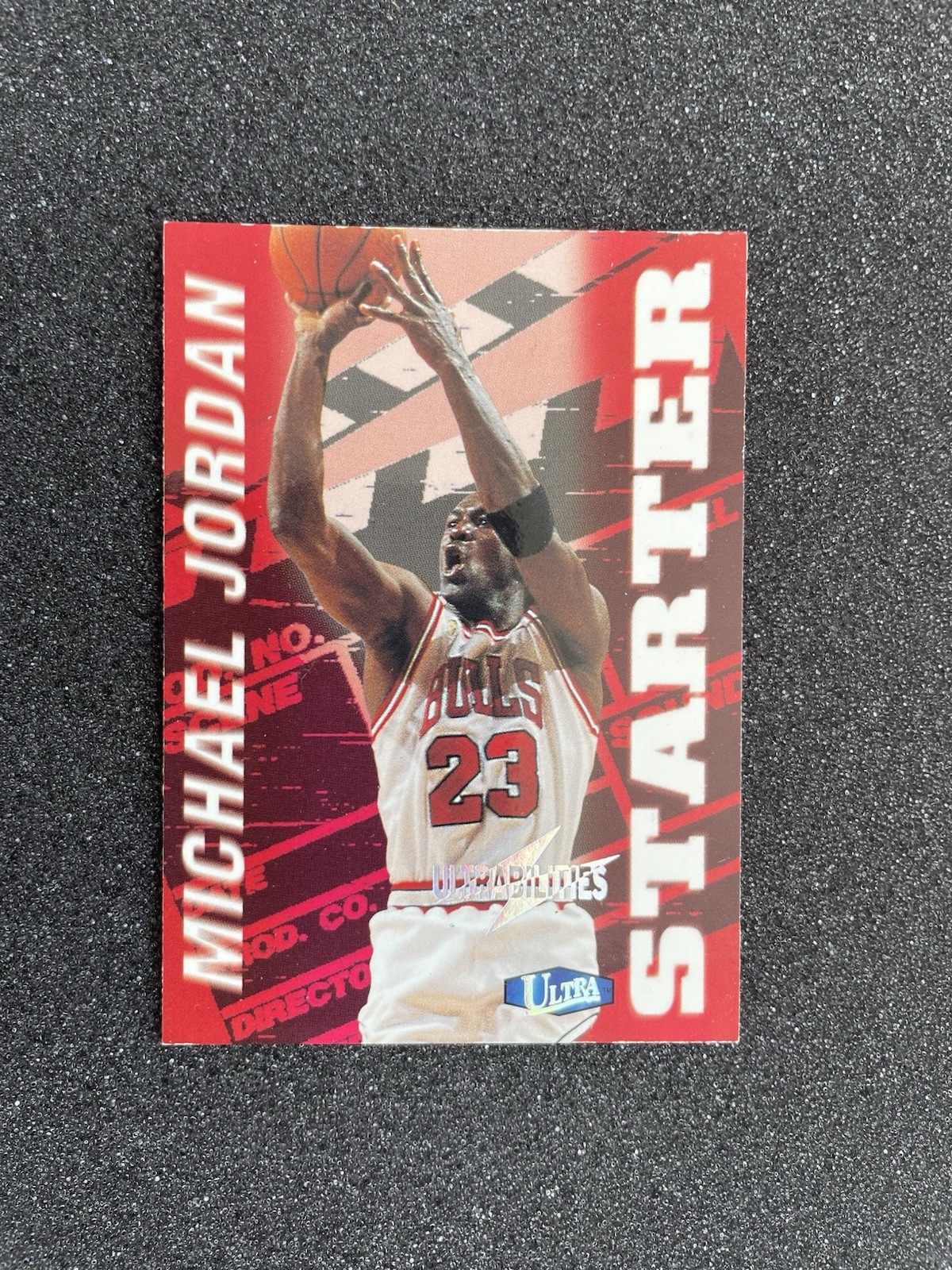 1997-98 Fleer Ultra Michael Jordan Insert Ultrabilities Starter #1 Chicago Bulls