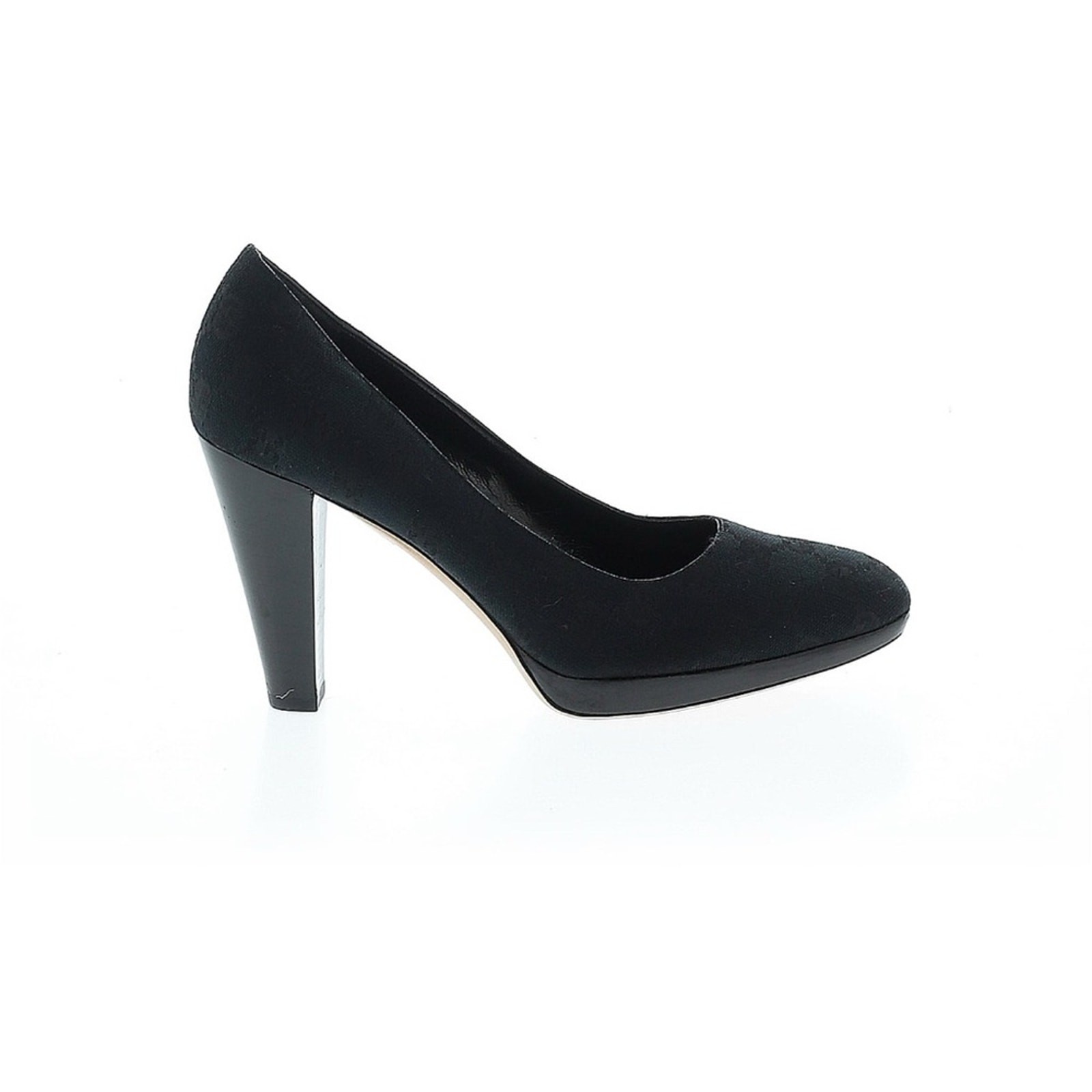 Gucci GG Monogram Canvas Black Platform Heels Classic Design EU 39C Box/Dust Bag thumbnail 2