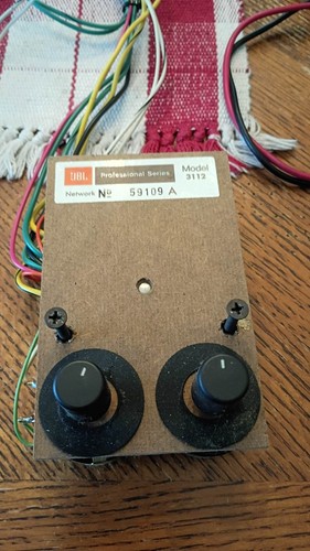 JBL Model 3112 Crossover From 4311 Control Monitor
