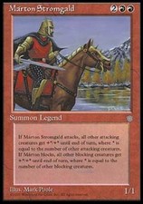 Marton Stromgald - Light Play MTG Ice Age