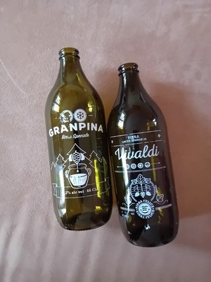 2 Bierflaschen Sammler  Italien Birrificio Felice Snc LEER