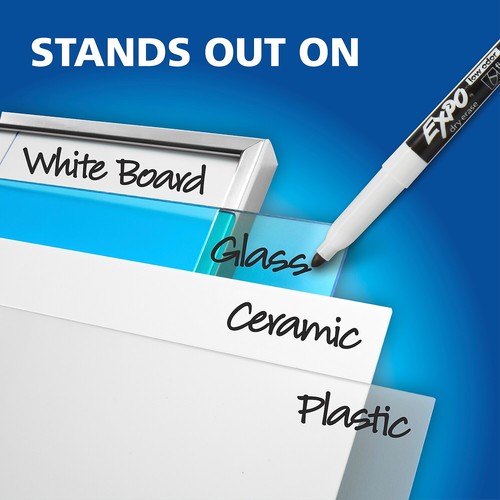 EXPO Dry-erase Markers Fine Point Nontoxic 4/PK Assorted 86674K - Picture 5 of 7
