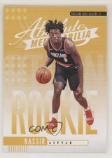 2019-20 Panini Absolute Memorabilia Rookies Yellow Nassir Little #20 4de