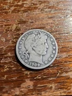 1909 Barber Half Dollar With Good Detail