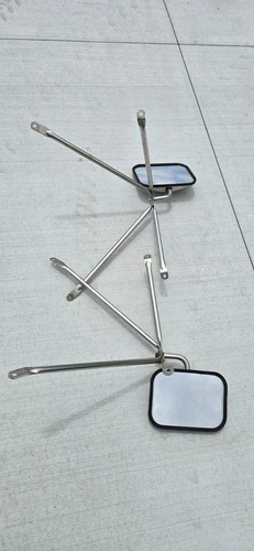 1994-2001 Dodge Ram 2500 3500 West Coast Style OEM Stainless Tow Mirrors 97 98