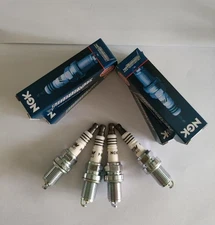 4PCS NGK Iridium IX Spark Plugs BKR5EIX-11 5464 For Toyota Mitsubishi Mazda USA