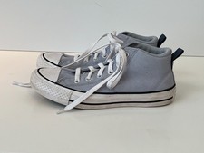 Converse Chuck Taylor All Star High Top Canvas Sneakers Light Blue Mens Size 5.5