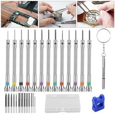 13 PCS Precision Watch Repair Screwdriver Set for Eyeglass, Jewelry, Electronics