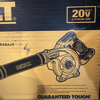 DEWALT DCE100B 20V Handheld Leaf Blower - Yellow
