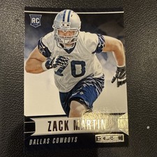 2014 Panini Rookies & Stars Dallas Cowboys ZACK MARTIN Rookie RC #200 Notre Dame