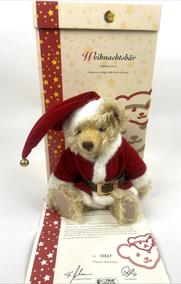 Steiff 2004 Musical Christmas Teddy Bear 