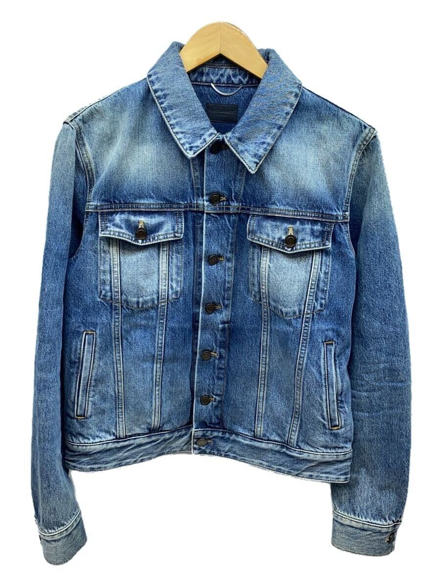 SAINT LAURENT Jean 18SS 2018 Giacca Denim Classica Camionista S IDG 568496