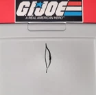 GI Joe Cobra Storm Shadow 1984 Bow Accessory Original 80's Hasbro Unbroken