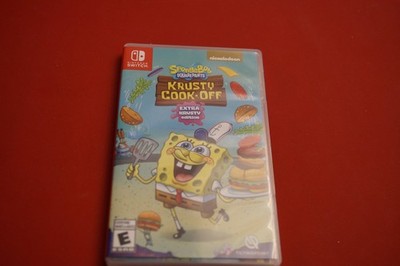 Nintendo Switch Spongebob: Krusty Cook-Off ''Extra Krusty Ed'' EMPTY BOX NO GAME