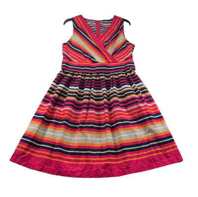 Tommy Hilfiger Dress Womens Size 12 Multicolor Sleeveless Vneck