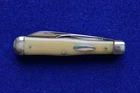 Vintage antique LF &C small coke bottle waterfall handle pocket knife NO RESERVE
