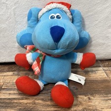 Blue's Clues Holiday Plush Nickelodeon Santa Christmas Stuffy Winter