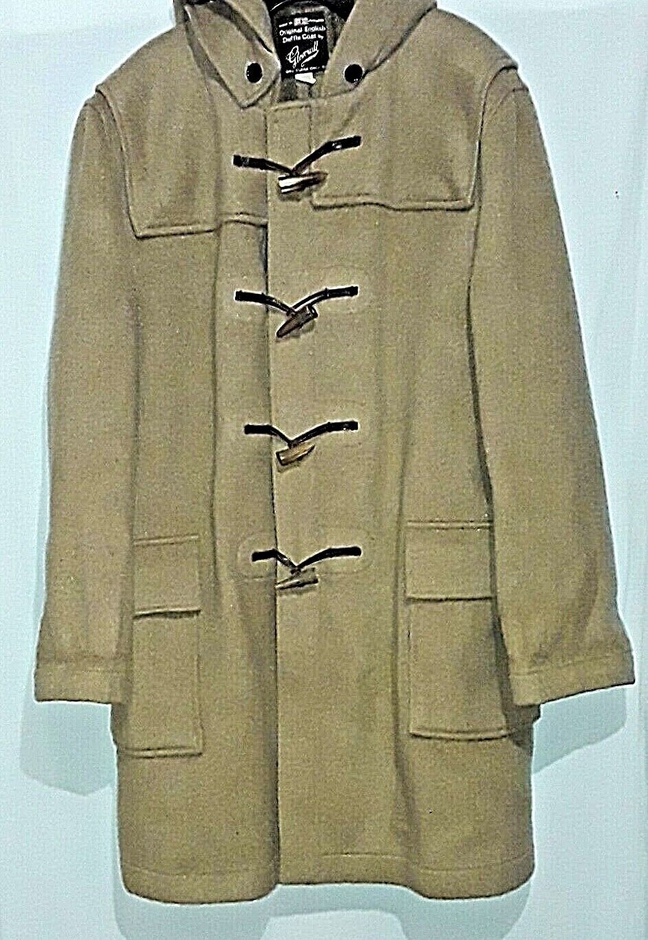 Vintage Gloverall English Wool Duffle Coat Size 4… - image 6