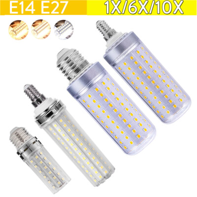 Led Corn Light Bulbs 360 degree Energy-saving Lamp Clear pc shell E27 Es 12w-40w