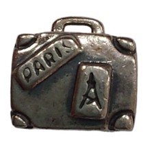 💎 PANDORA Charm Valigia Uomo Donna Bracciale Paris Originale S925  Idea Regalo