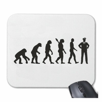 MOUSEPAD MAUSPAD PILOT CO PILOT FLUGSCHÜLER FLUGLOTSE KAPITÄN FÜR IHREN LAPTOP