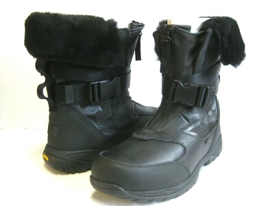 UGG Mens Tahoe Black Waterproof Snow BOOTS # 1107469 Men  display picture 3