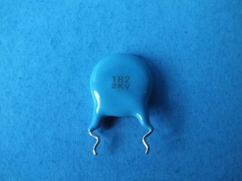 500 pcs CERAMIC CAPACITOR 1800PF+-10% 2KV (182 2000V) BMC - Picture 9 of 9