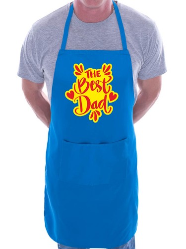 The Best Dad Father's Day Apron Gift For Him Birthday Present - Picture 3 of 11