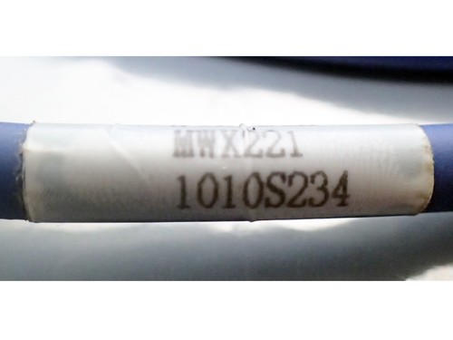 6.5FT JUNKOSHA JUNFLON MWX221 MAX USABLE FREQ. 26.5GHz RIGHT ANGLE M SMA CONN - Picture 5 of 5