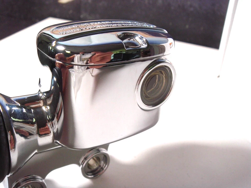 Cilindro maestro de freno trasero Harley FLT TC Dresser Tour cromado V-Twin 23-0874 T5 Foto 3 de 4