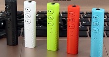 Rechargeable Bluetooth V4.1 EDR Wireless COLOR RECEIVER adapter 3.5mm car aux