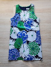 Eliza J Floral Mini Sheath Dress Sleeveless Lined Stretch Multicolor Women's 14