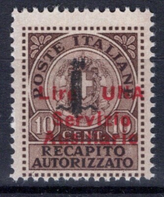 LOCAL ISSUES CASTIGLIONE D'INTELVI 1945 AUTHORIZED DELIVERY N.2 G.I MNH**