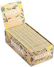 2 Box Cartine Rizla Natura Corte Canapa Bio | Totale 100 Libretti 5000 Fogli