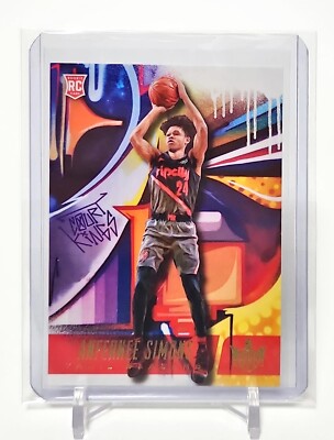 Anfernee Simons 2018-19 Panini Court Kings RC Rookie Level