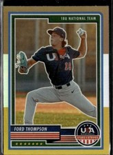 2023 Panini USA Baseball Stars & Stripes #17 Ford Thompson BSG Prizm