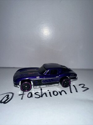 1979 Mattel Hot Wheels Purple Corvette Stingray 1:64 Scale Die