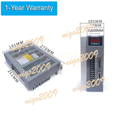 Kit Servomoteur AC Nema52 + Pilote 220V (4-15NM) + Câble Pour CNC Routeur/graveur - Neuf