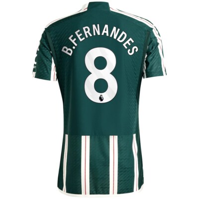 Adidas B.Fernandes Manchester United 23/24 Away Authentic Jersey