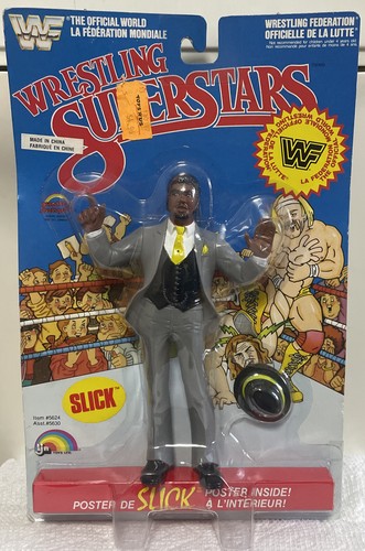 LJN WWF Slick Titan Sports WWW Wrestling Figure MI...