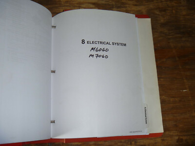 Kubota M6060 M7060 Tractor Electrical Wiring Diagram Manual | eBay