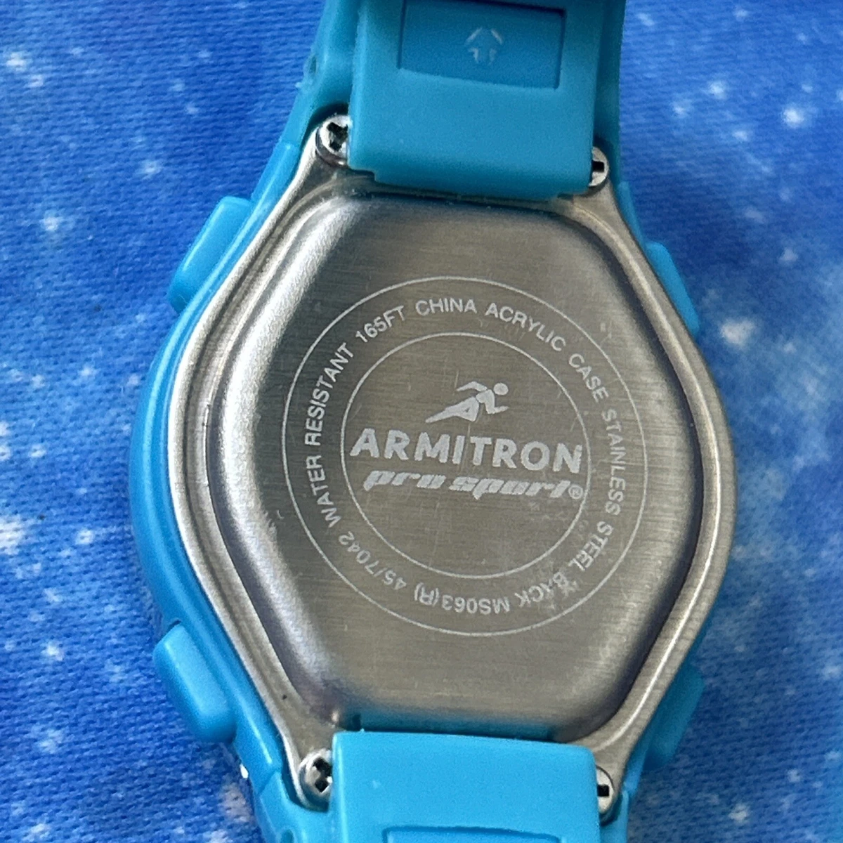 Armitron pro sport best sale wr 165 ft
