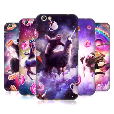 OFFIZIELLE RANDOM GALAXY GEMISCHTE DESIGNS SOFT GEL HANDYHÜLLE FÜR OPPO HANDYS