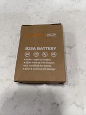 ORORO 7.4V 2209mAh Rechargeable Lithium-Ion Battery for Heat Apparel USB C Input