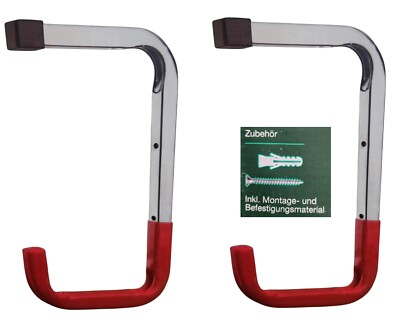Parkside Haken Set 2 x je max 45 kg Wandhaken Deckenhaken Werkzeughaken Wand