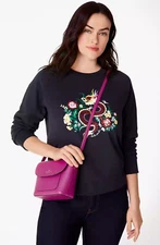 NWB Kate Spade Elsie Baja Rose Leather Crossbody KE390 Dark Pink $299 Gift Bag