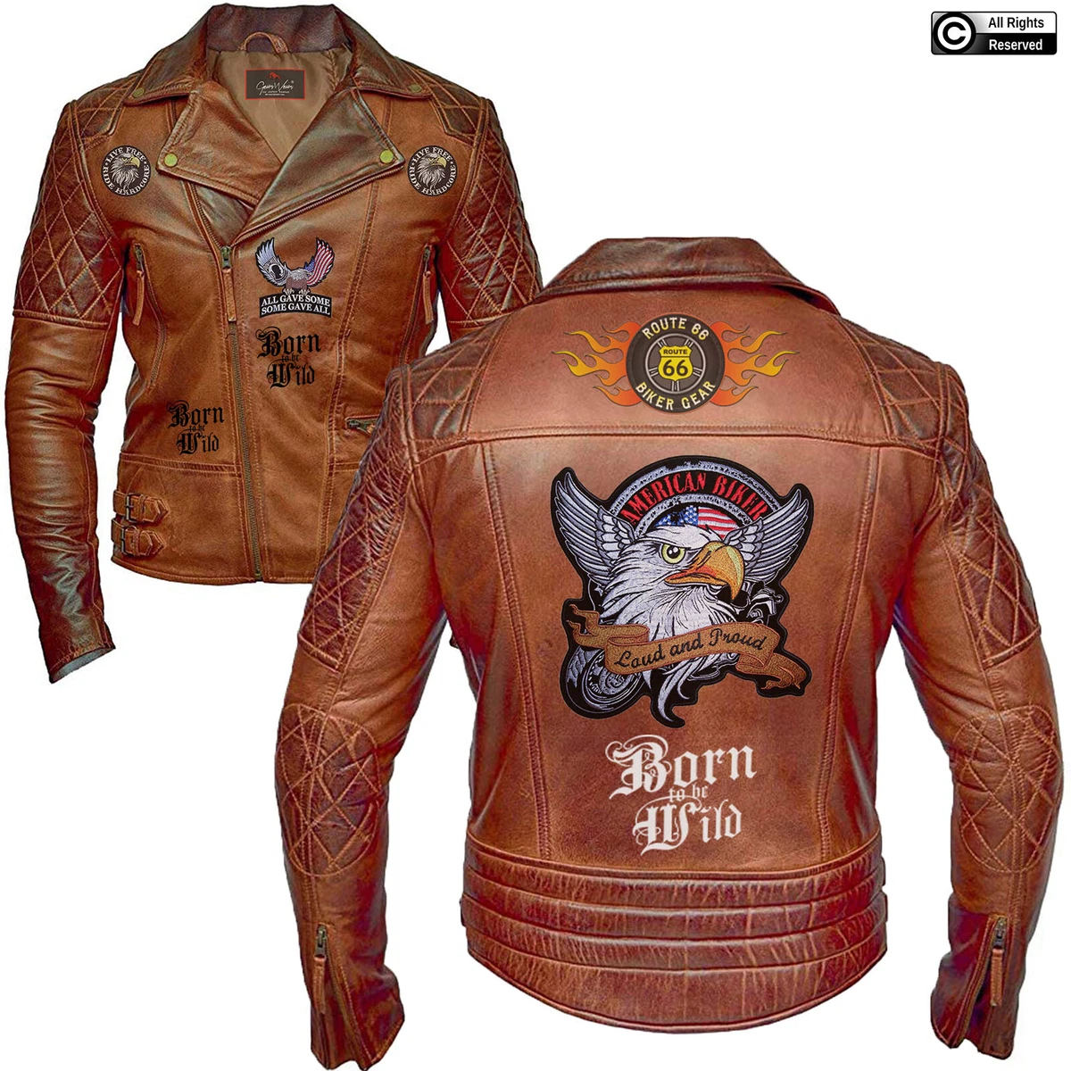 Newly store designed jackets