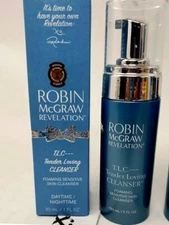  ROBIN MCGRAW REVELATION TLC TENDER LOVING CLEANSER~FOAMING SENSITIVE SKIN 5 oz