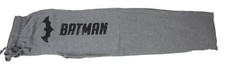 Mens Womens NEW Batman Distressed Lettering Gray Pajama Lounge Pants