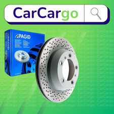 Coppia dischi freno posteriori ventilati Pagid per Porsche 718 Cayman S 2.5 2016-2024 299 mm